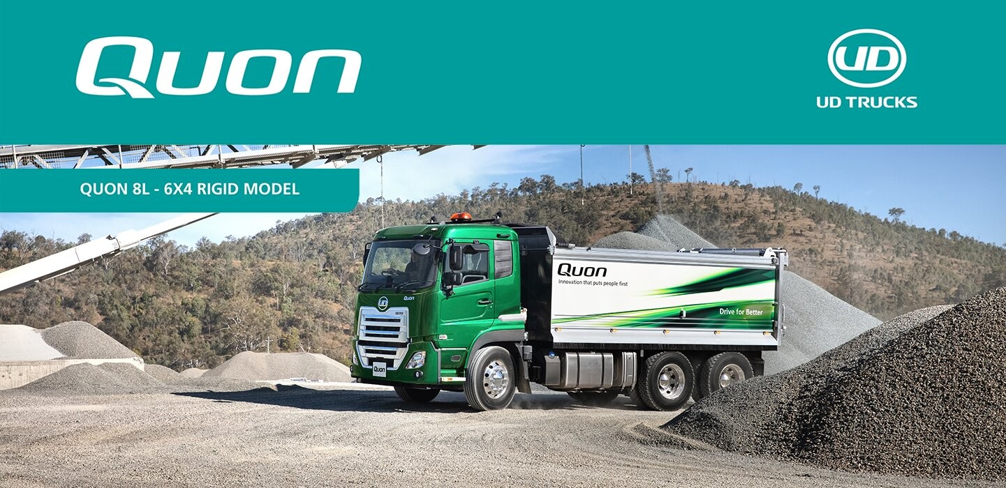QUON 25 360 CW 8L - 6X4 RIGID MODEL | UD Trucks QUON 25 360 CW 8L - 6X4 RIGID MODEL | UD Trucks